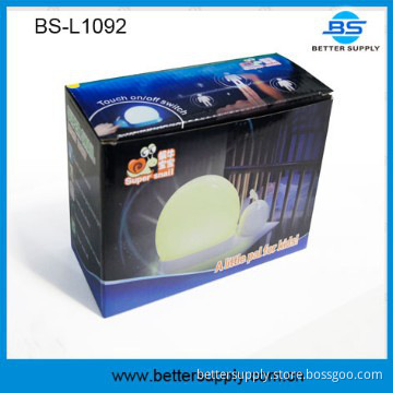Super snail night light with 1 hour light auto off
